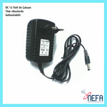 SUPERMAX TİTANİUM HD CXUYDU ALICISI ADAPTÖRÜ 12 VOLT 1 AMPER