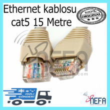 Ethernet Kablo 15 Metre  Cat 5